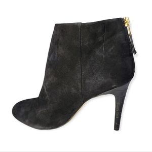 Sam Edelman Suede Ankle Boots Women's 9.5 Stiletto Heels  FORMER DISPLAY NWOB